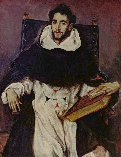 El Greco Portrat des Fray Hortensio Felix Paravicino china oil painting image